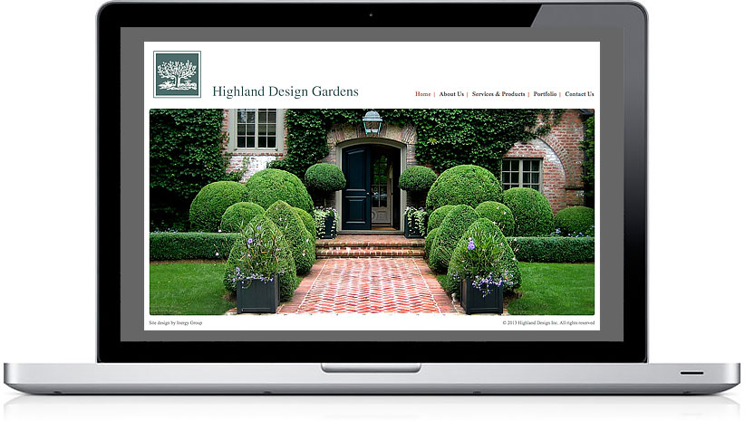 Highland Design Gardens Home Page