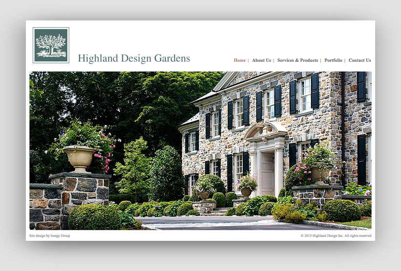 Highland Design Gardens Home Page